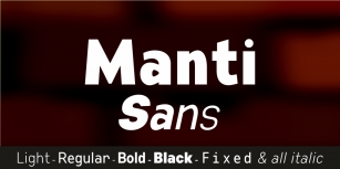 Manti Sans Font Download