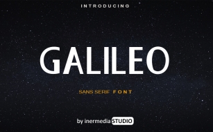 Galileo Various Font Download