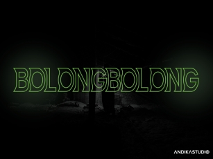 BOLONGBOLLONG Font Download