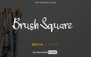 Brush Square Font Download