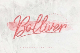 Bolliver Font Download