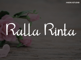 Ralla Rinta Font Download