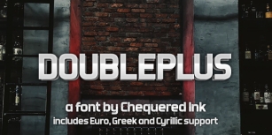 Doubleplus Font Download