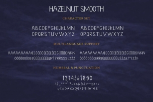 Hazelnut Smooth Sans Font Download