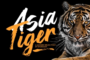 Asia Tiger Font Download
