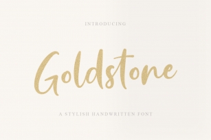 Goldstone Font Download