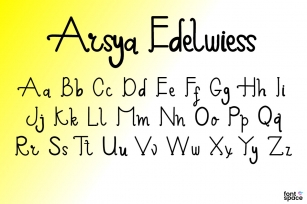 Arsya Edelwiess Sans Font Download