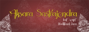 Aksara Sastrajendra Font Download