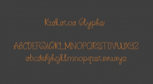 Krakatoa Font Download