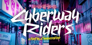 Cyberway Riders Font Download