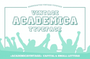 Vintage Academic Typeface Font Download
