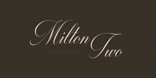 Milton Tw Font Download