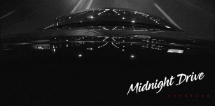 Midnight Drive Font Download