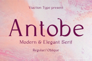 Antobe Font Download