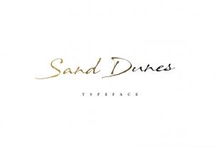 Sand Dunes Font Download