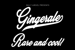 Gingerale Font Download
