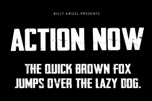 Action Now Font Download
