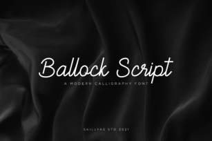 Ballock Font Download