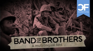 CF Band of Brothers Font Download