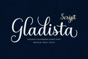 Gladista Script Font Download