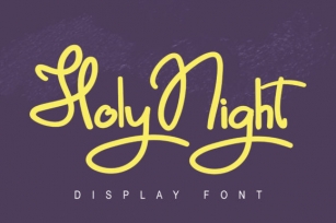 Holy Night Font Download