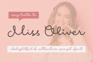 Miss Oliver Font Download