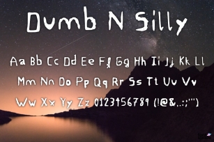 Dumb n' silly Font Download