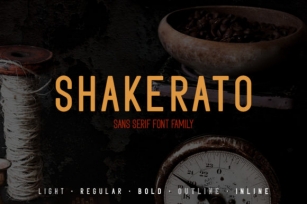 Shakerato Font Download