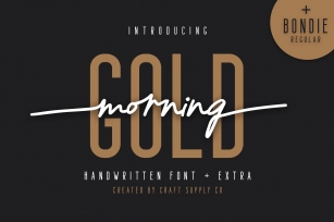 Morning Gold Font Download