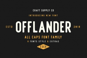 Offlander Font Download