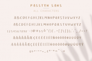 Passtyn Sans Font Download