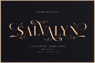 Salvaly Font Download