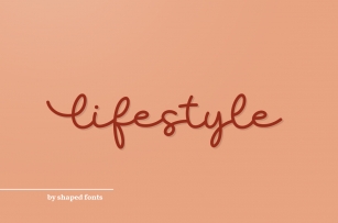 Lifestyle Font Download