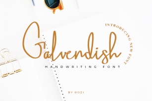 Galvendish Font Download