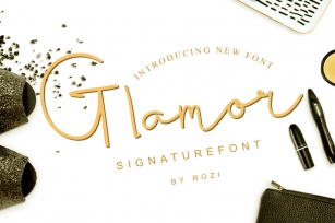 Glamor Signature Font Download