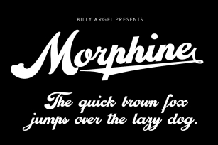 Morphine Font Download