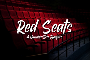 Red Seats Font Download