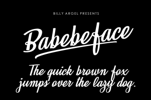 Babeface Font Download