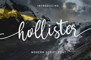 Hollister Font Download