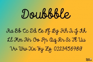 Doubbble Font Download