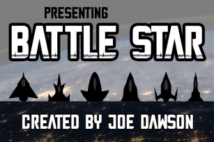 Battle Star Font Download