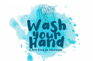 Wash Your Hand Font Download