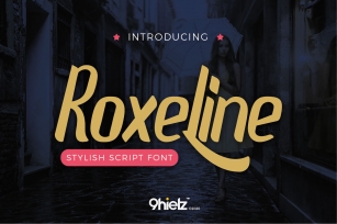Roxeline Font Download