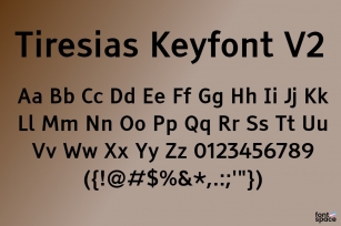 Tiresias Keyf Font Download