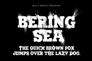 Bering Sea Font Download