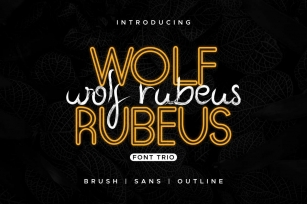 Wolf Rubeus Dem Font Download