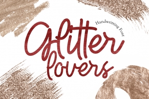 Glitter Lovers Font Download