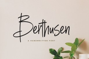 Berthuse Font Download