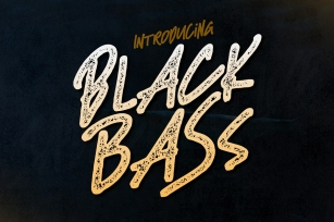 Black Bass Font Download