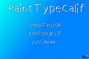 Paint Type Caligraphic Font Download